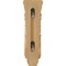 Ekena Millwork 3"W x 7 3/4"D x 10"H Small Hudson Acanthus Wood Corbel, Red Oak CORW03X08X10HDRO - alternate 3